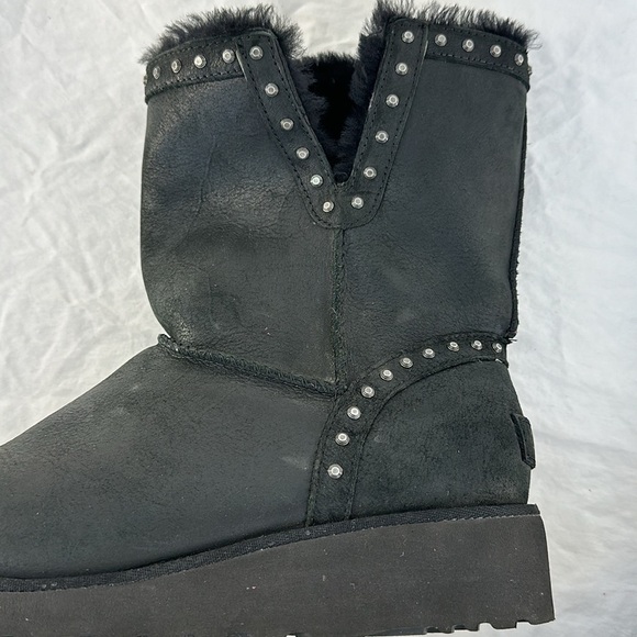 UGG Burnished Suede Studded Boots - Picture 2 of 9